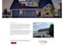design a modern construction or roofing company website